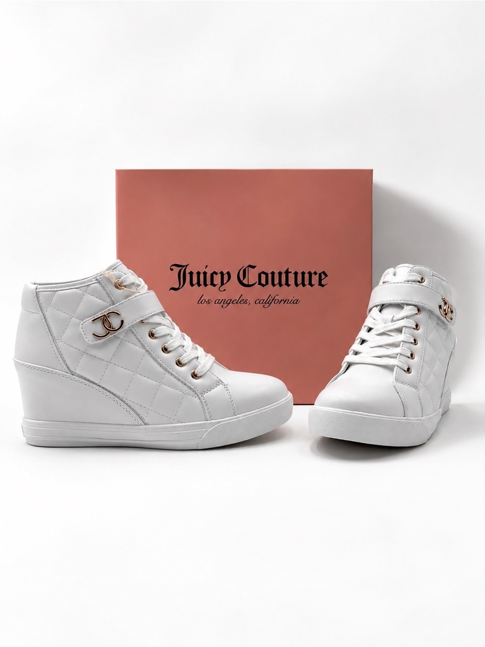 Juicy Couture • Journey Wedge Sneakers - Size 9-1/2